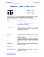Approval/Declaration STF